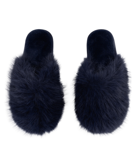 Kapcie Isabella, Niebieski