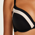 Nikki padded underwired bra, Czarny