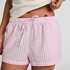 Szorty Seersucker z dżerseju, R&oacute;żowy