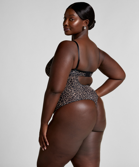 Body Tara Leopard, Czarny