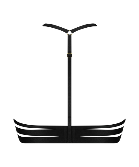 Uformowany biustonosz z fiszbinami Catherine, Czarny