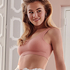 Seamless bralette, R&oacute;żowy