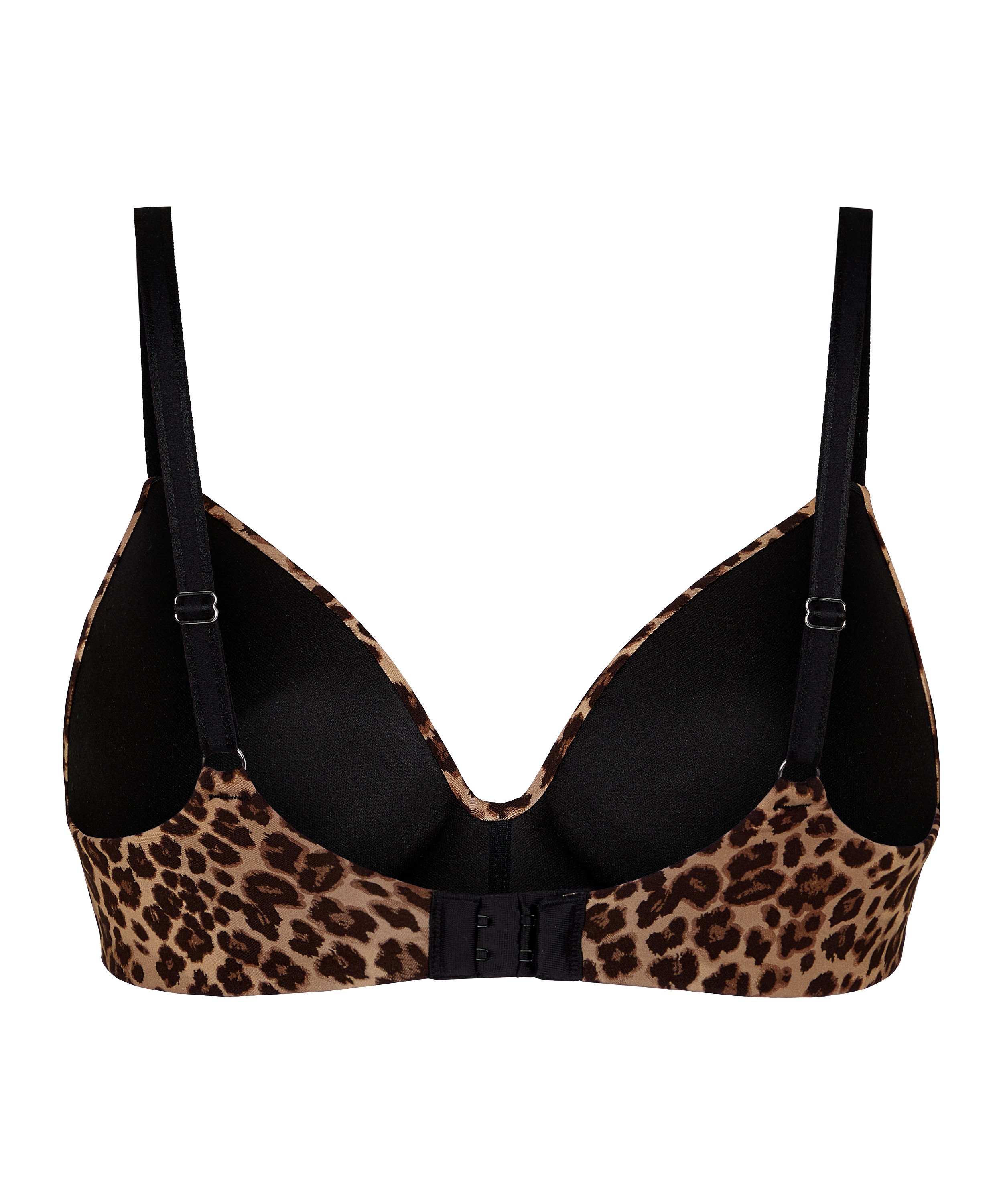 Biustonosz usztywniany bez fiszbin Mona, Brązowy, main