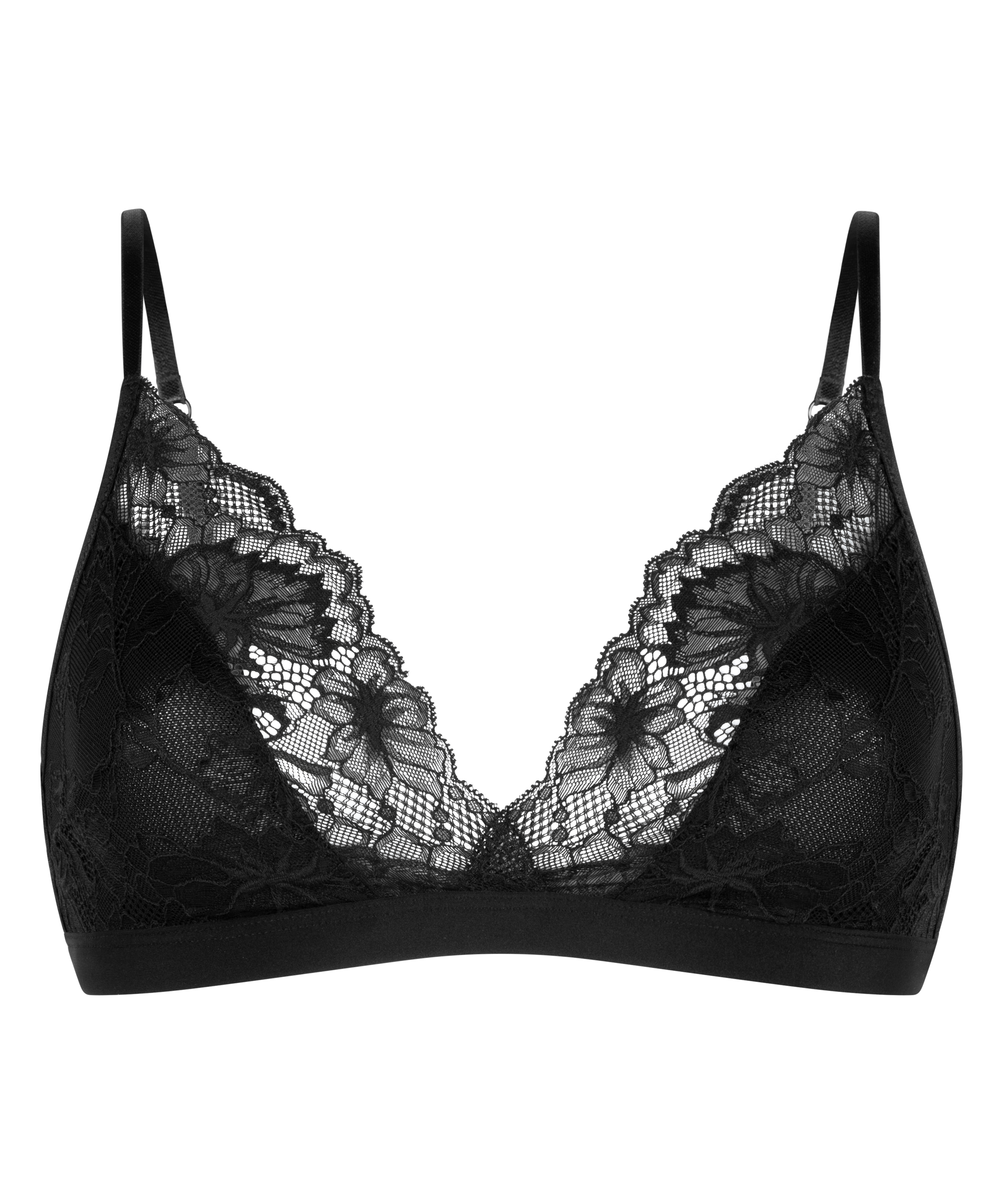 Bralette Stormi, Czarny, main