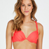 Usztywniany top bikini z fiszbinami Cairo, Czerwony