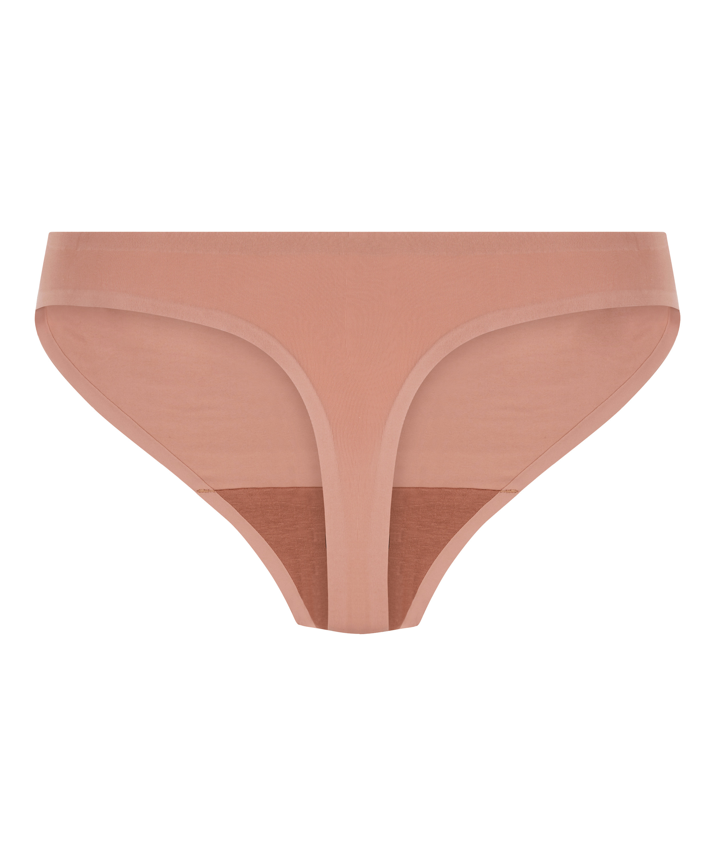 Niewidzialne stringi basic, Brązowy, main