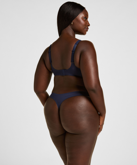 Super Comfort Stringi, Niebieski