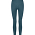 Bezszwowe legginsy sportowe z wysokim stanem HKMX, Zielony