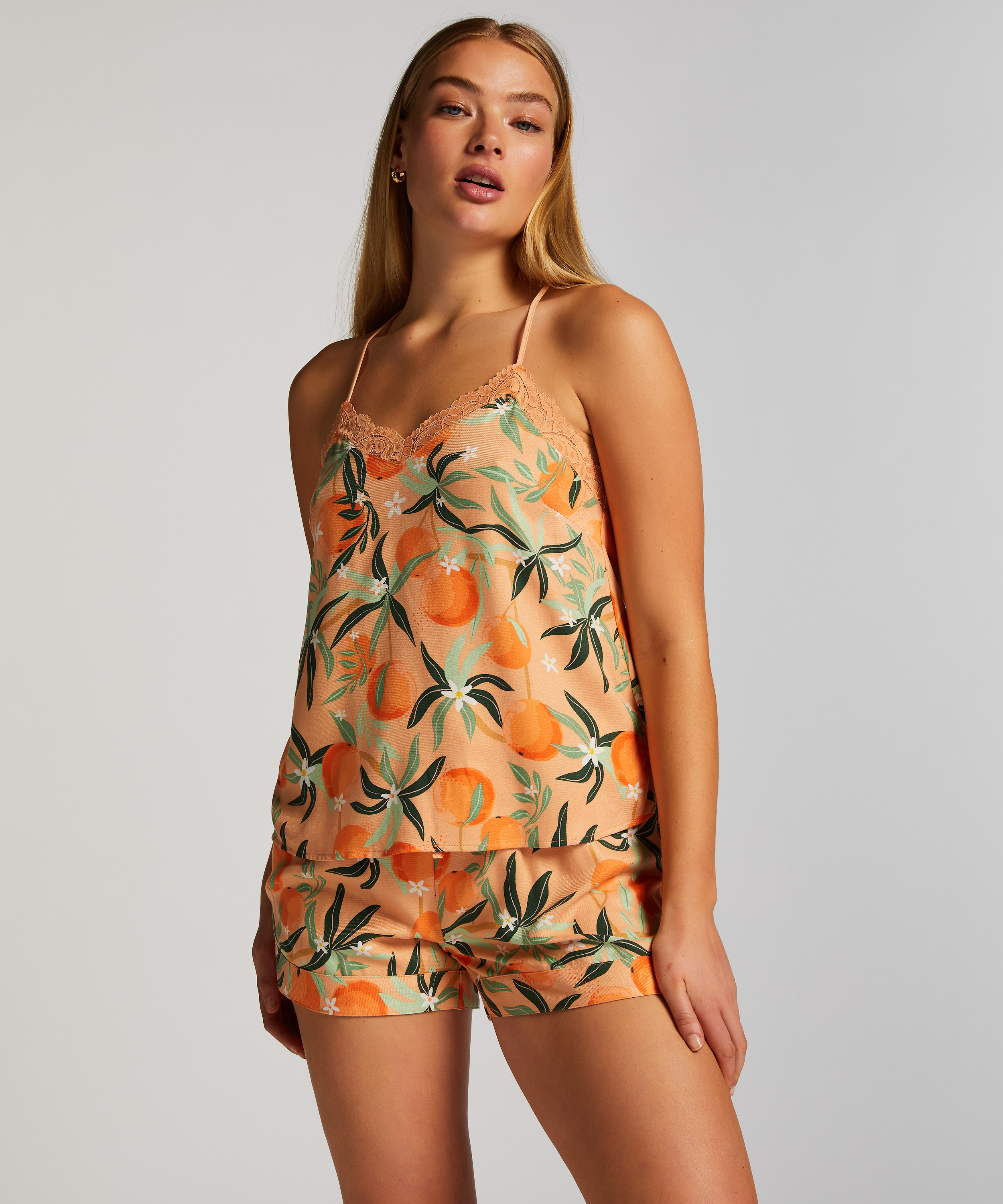 Szorty piżamowe, R&oacute;żowy, main