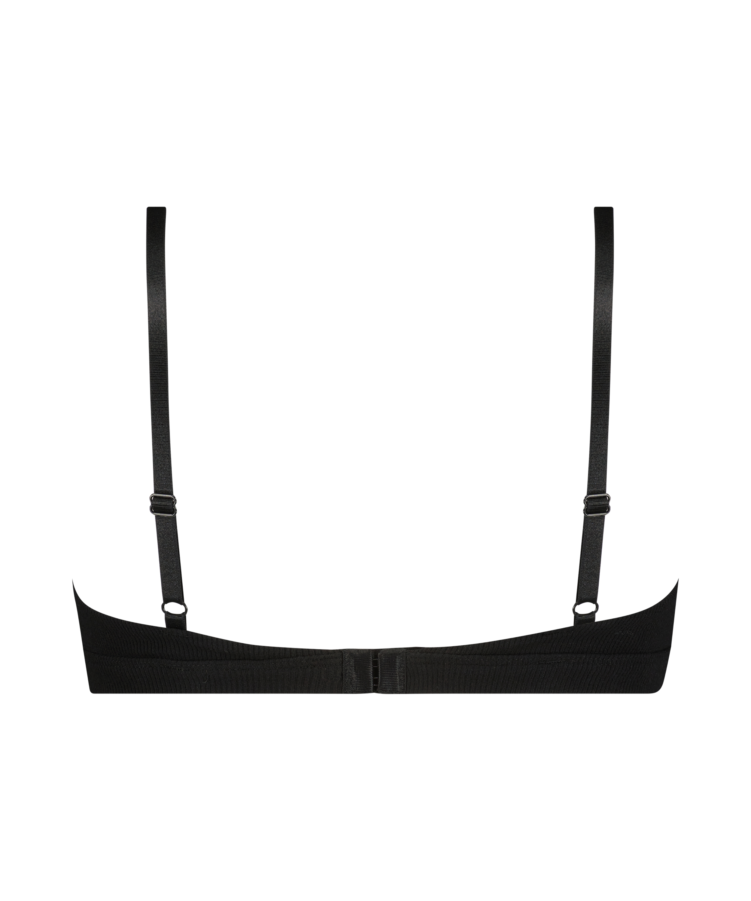 Prążkowana braletka Baddie, Czarny, main