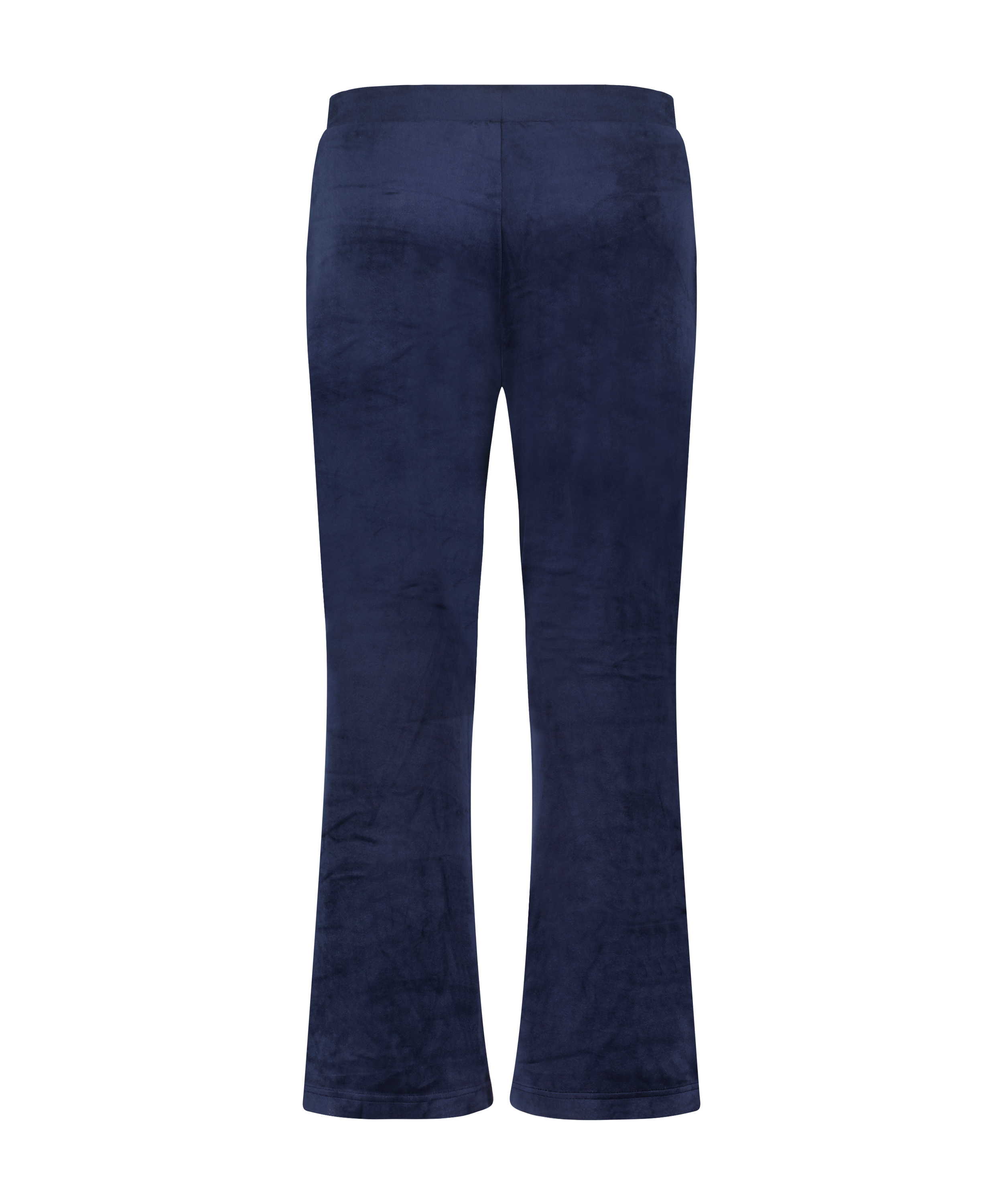 Tall Welurowe spodnie do piżamy, Niebieski, main