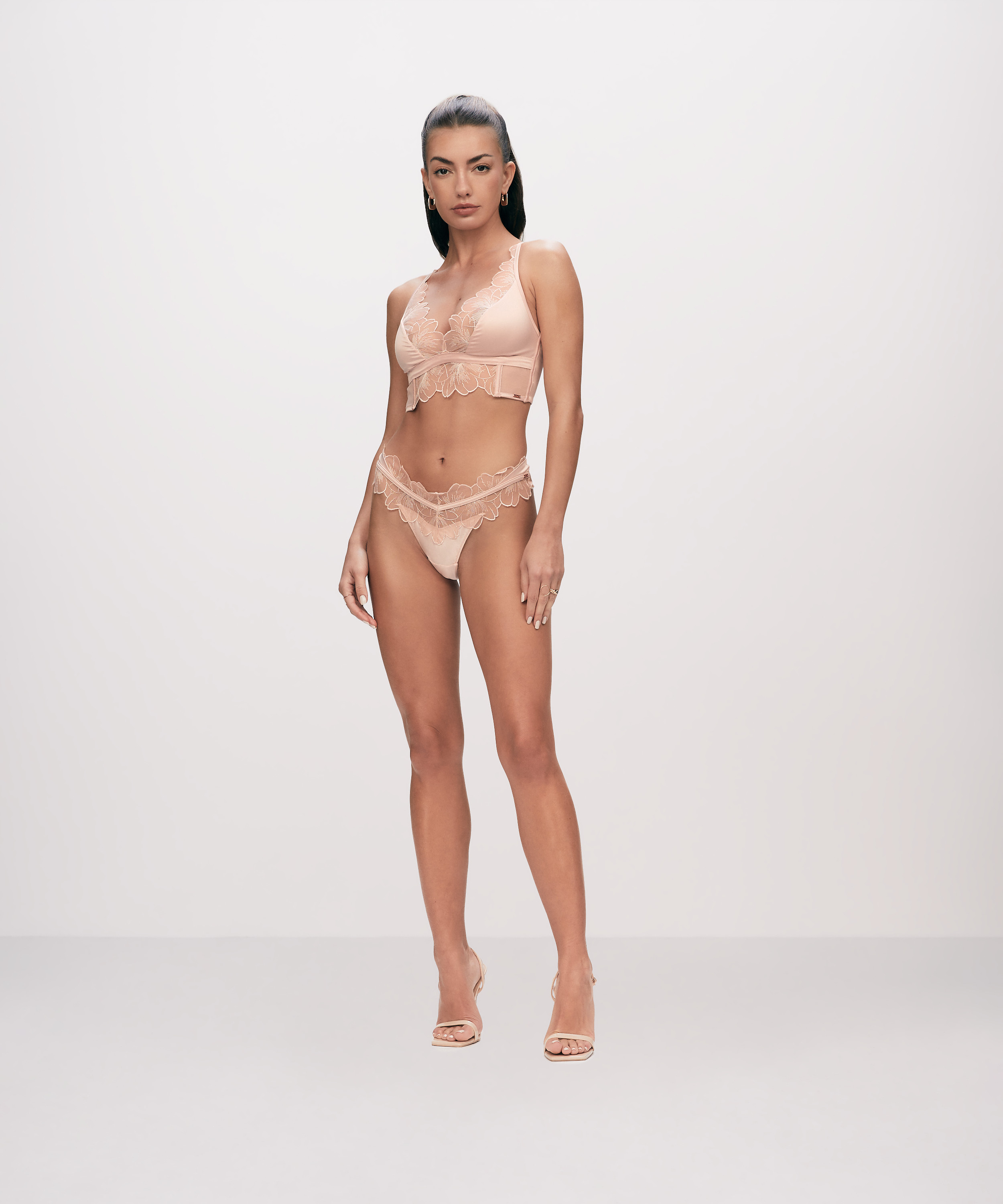 Biustonosz bralette Sher, Fioletowy, main