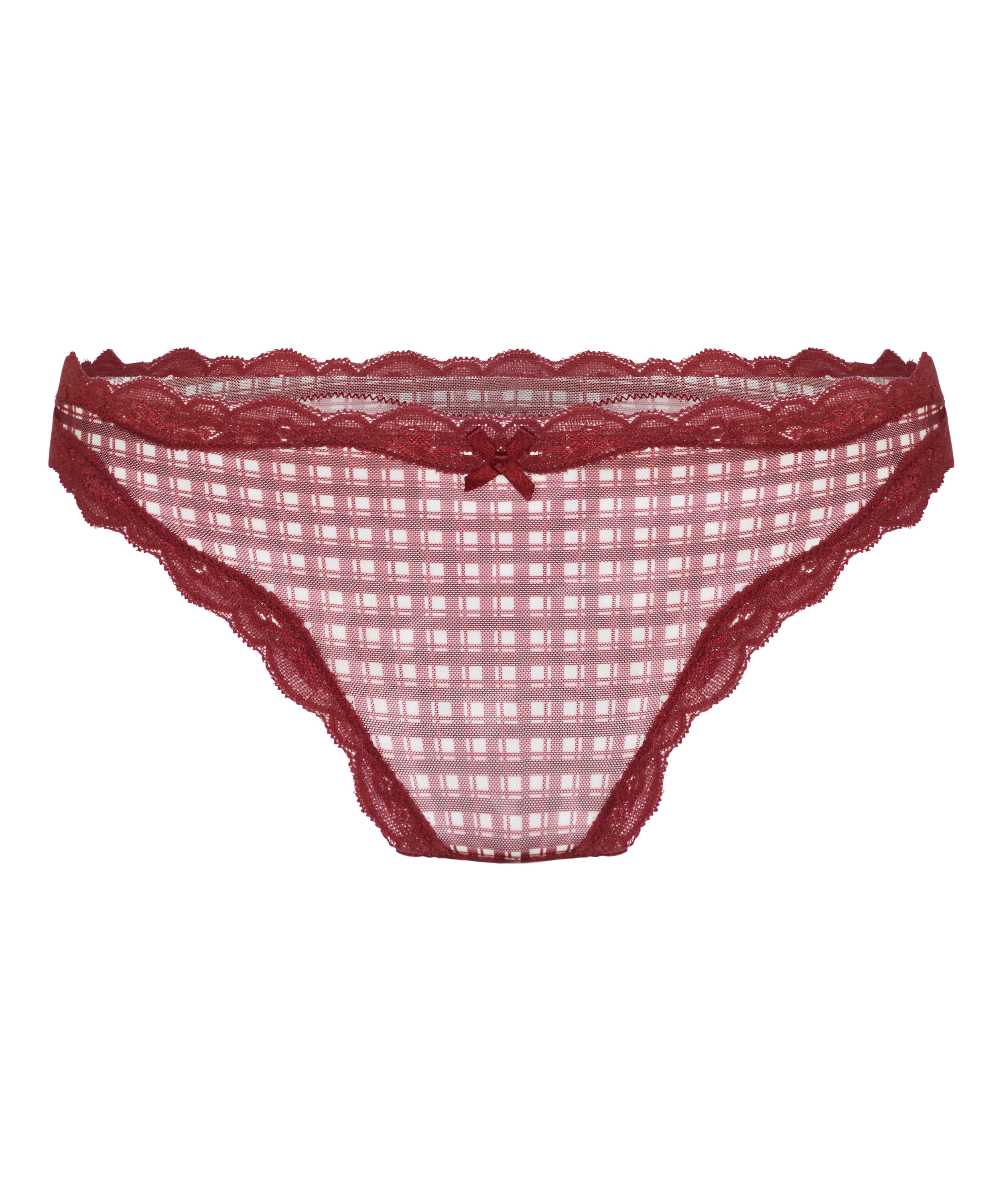 Stringi z wysokim wycięciem Liz, Czerwony, main