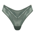 Majtki brazylijskie z wysokim wycięciem Nicole, Zielony