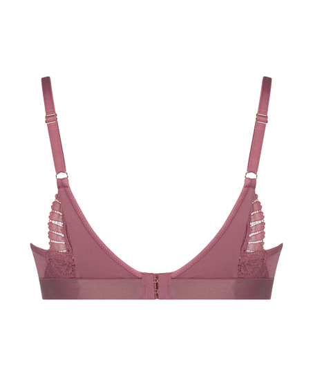 Usztywniany biustonosz z fiszbinami Adeliaide, Fioletowy