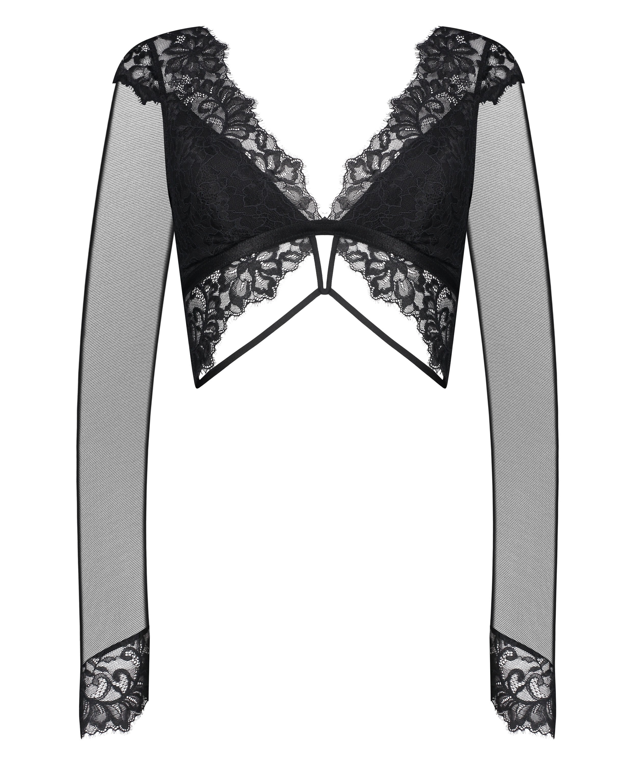 Bralette Ella, Czarny