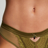 Majtki brazylijskie Amelie, Zielony