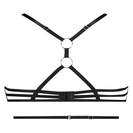 Dahlia Non-Padded Underwired Bra, Czarny