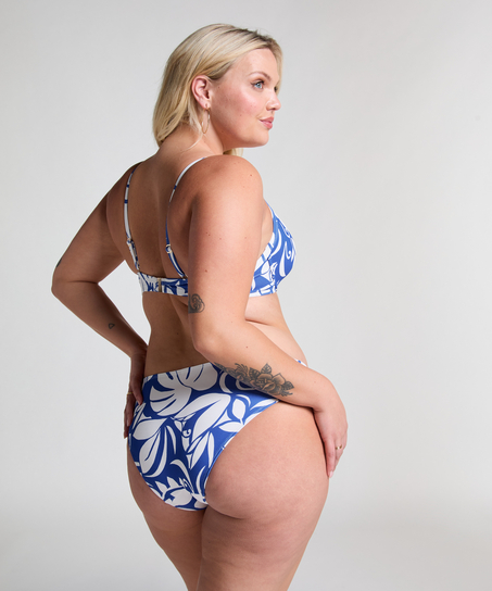 Top od bikini Mauritius, Niebieski