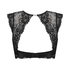 Biustonosz bralette Catrin, Czarny