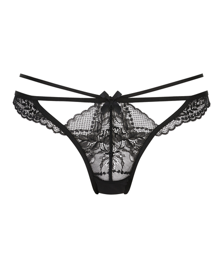 Stringi Lauren, Czarny