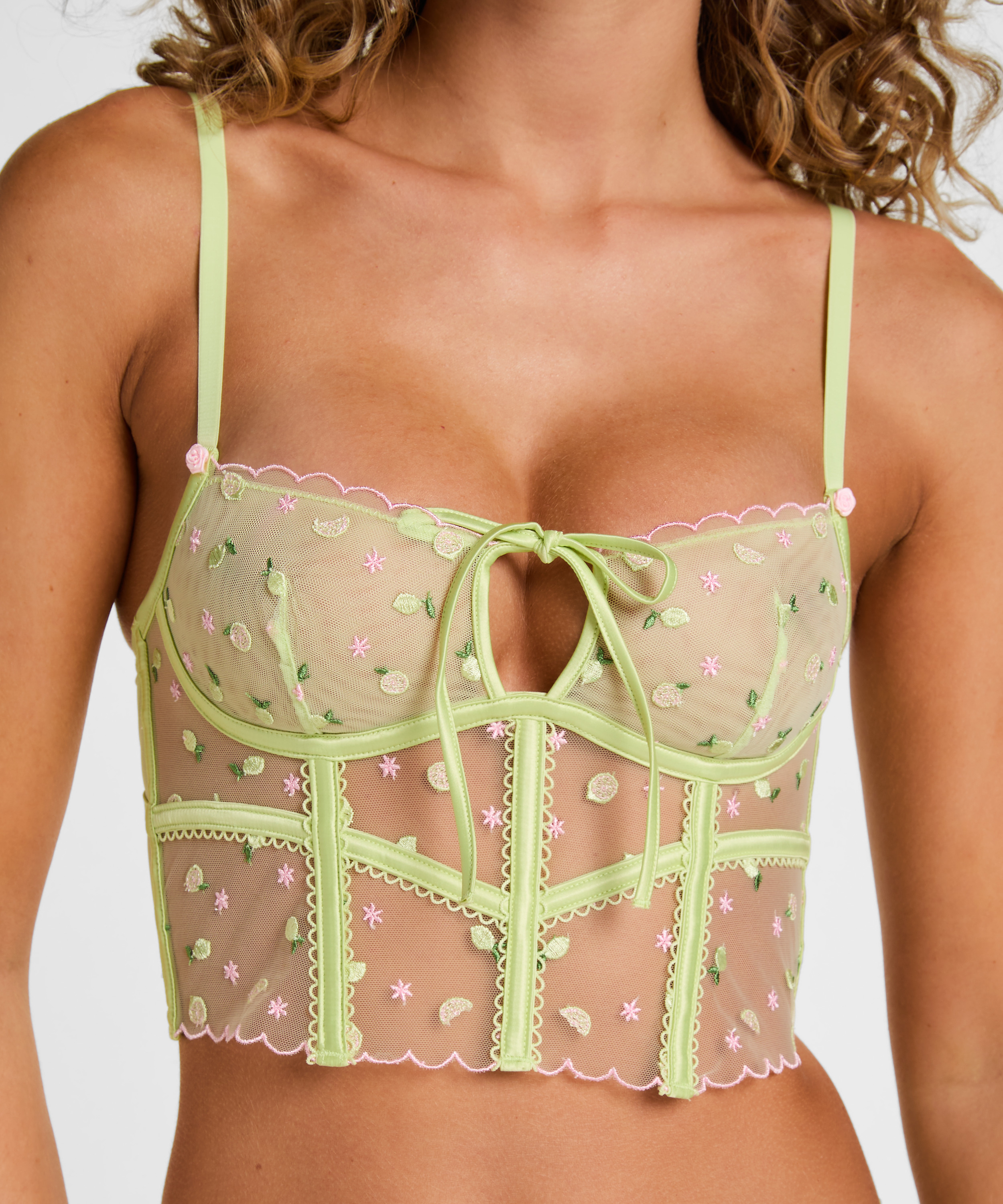 Bustier Harriet, Zielony, main